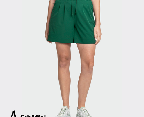 SCHOFFEL-13672-SHORTS STYLE GHARRA-BERMUDA DE RANDONNÉE-FEMME-6995 FIR GREEN-VERT