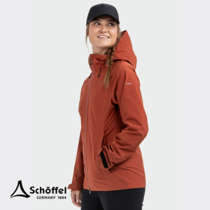 SCHOFFEL-13688-JACKET STYLE MAUKU-VESTE IMPERMÉABLE-FEMME-5590 DARKCRABAPPLE-ORANGE-CÔTÉ