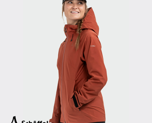 SCHOFFEL-13688-JACKET STYLE MAUKU-VESTE IMPERMÉABLE-FEMME-5590 DARKCRABAPPLE-ORANGE-CÔTÉ