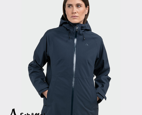 SCHOFFEL-13688-JACKET STYLE MAUKU-VESTE IMPERMÉABLE-FEMME-8820NAVY BLAZER-MARINE