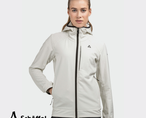 SCHOFFEL-13826-FLEECE HOODY STYLE ENIXA-VESTE POLAIRE À CAPUCHE-FEMME-9040 NORDIC-BLANC-FACE