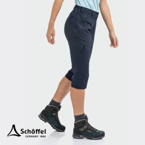 SCHOFFEL-13839-PANTS STYLE CHAVUMA-PANTACOURT DE RANDONNÉE-FEMME-8820 NAVY BLAZER-MARINE-CÔTÉ