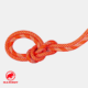 MAMMUT-2010-05880-9,8MM CRAG CLASSIC ROPE 80 M-CORDE-2107 ORANGE WHITE-ORANGE