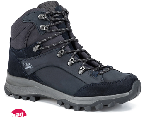 HAN WAG-203011-BANKS LL LADY-CHAUSSURES DE RANDONNÉE-FEMME-00764-NAVY ASPHALT-BLEU