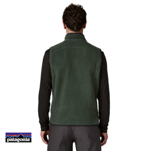 PATAGONIA-22821-M'S RETRO PILE VEST- POLAIRE SANS MANCHE-HOMME-OLGG OLD GROWTH GREEN-VERT-DOS