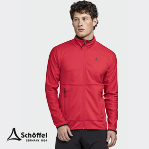 SCHOFFEL-23931-HIKKING FLEECE JACKET STYLE CASCATA-VESTE POLAIRE-HOMME-2605 RUDDY RAY-ROUGE