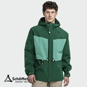 SCHOFFEL-24135-2L JACKET STYLE MAGHERA-VESTE IMPERMÉABLE-HOMME-6995 VERT