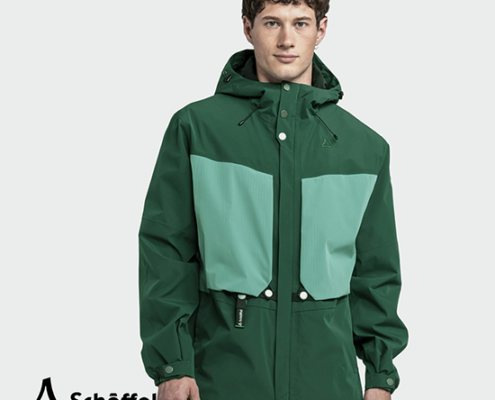 SCHOFFEL-24135-2L JACKET STYLE MAGHERA-VESTE IMPERMÉABLE-HOMME-6995 VERT
