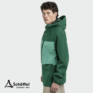 SCHOFFEL-24135-2L JACKET STYLE MAGHERA-VESTE IMPERMÉABLE-HOMME-6995 VERT-CÔTÉ