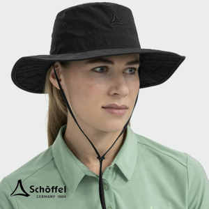 SCHOFFEL-24203-HAT STYLE FRAYDO-CHAPEAU DE SOLEIL BORDS LARGES-9990 BLACK-NOIR-MIXTE
