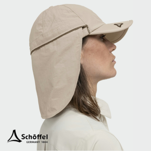 SCHOFFEL-24211-CAP STYLE DALFOSS-CASQUETTE-MIXTE-4705 BRANDON BEIGE-FEMME-PROTÈGE NUQUE