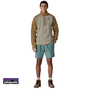 PATAGONIA-25523-M'S BETTER SWEATER 1/4 ZIP-POLAIRE ZIPPÉE-HOMME-NAUT NAUTILUS TAN-MARRON