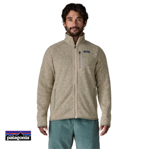 PATAGONIA-M'S BETTER SWEATER JACKET-VESTE POLAIRE-HOMME-NAUT NAUTILUS TAN-BEIGE-FACE