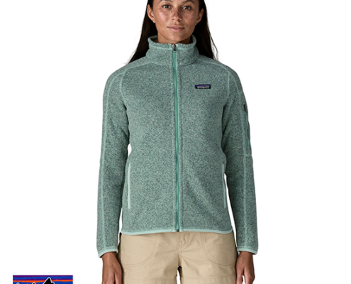 PATAGONIA-25543-BETTER SWEATER POLAIRE ZIPPEE FEMME-THI THIN ICE-VERT-FACE