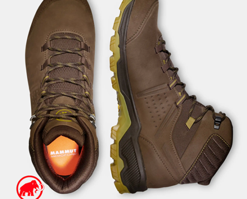 MAMMUT-3030-04711-MERCURY IV MID GTX-CHAUSSURES DE RANDONNÉE-HOMME-40230MOOR AMBER GREEN-MARRON