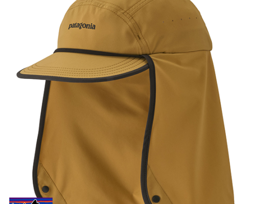 PATAGONIA-33570-CAPED MERGANZER-CASQUETTE PROTÈGE NUQUE-BCBN BOBCAT BROWN-MARRON