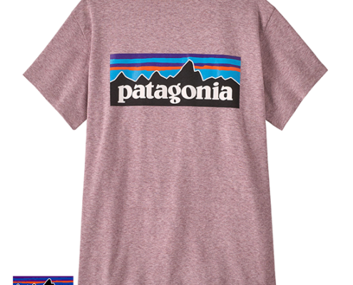 PATAGONIA-37567-W'S P-6 LOGO RESPONSIBILI-TEE-TEE SHIRT FEMME-QVLT QUIET VIOLET-VIOLET-DOS