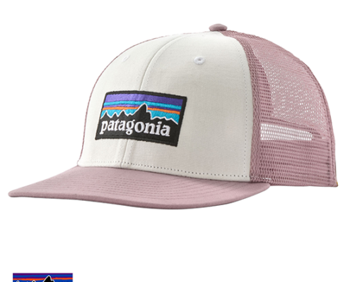 PATAGONIA-38289-P6 LOGO TRUCKER-CASQUETTE-WHITE QUIET VIOLET