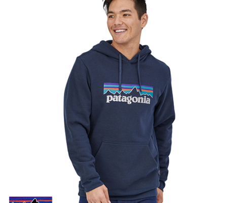 PATAGONIA-39622-P-6 LOGO UPRISAL SWEATSHIRT-SWEATSHIRT À CAPUCHE-NENA NEW NAVY-MARINE