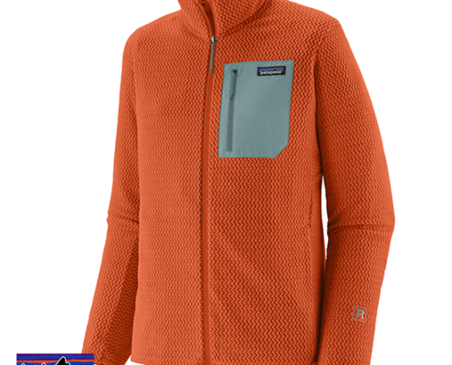 PATAGONIA-40275-M'S R1 AIR JACKET-VESTE POLAIRE-HOMME-CLOR ORANGE