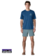 PATAGONIA-45456-M'S CAPILENE COOL DAILY SHIRT GREAT WAVES-TEE SHIRT DE RANDONNÉE-HOMME-CMBX CLEMENT BLUE LIGHT CLEMENT BLUE X DYE-BLEU