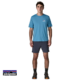 PATAGONIA-45478-M'S CAPILLENE COL DAILY SHIRT-TEE SHIRT DE RANDONNÉE-HOMME-SHRX SHORE BLUE LIGHT SHORE BLUE X DYE-BLEU