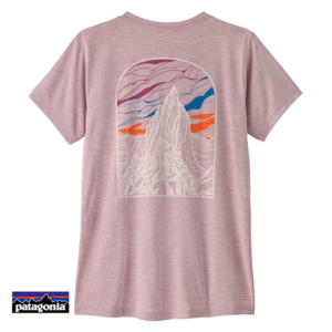 PATAGONIA-45485-W'S CAP COOL DAILY SHIRT CLOUD CRAG-TEE SHIRT-FEMME-QVLT QUIET VIOLET-VIOLET
