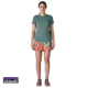 PATAGONIA-45487-W'S CAPILENE COOL DAILY SHIRT-TEE SHIRT-FEMME-BSLX BLUE SAGE-LIGHT BLUE SAGE X-DYE-VERT
