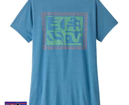 PATAGONIA-45487-W'S CAPILENE COOL DAILY SHIRT-TEE SHIRT-FEMME-SHRX SHORE BLUE LIGHT SHORE BLUE X-DYE-BLEU