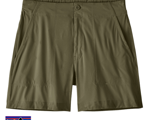 PATAGONIA-57550-W'S ROAMWITH SHORTS-SHORT DE RANDONNÉE-FEMME-BSNG BASIN GREEN-VERT