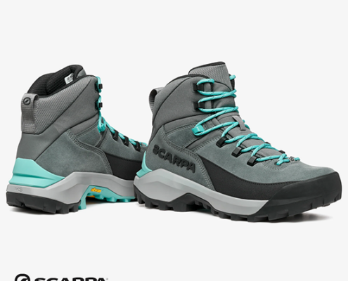 SCARPA-63144-202-MUSTANG TREK GTX-CHAUSSURES DE RANDONNÉE-FEMME-SMOKE CERAMIC-GRIS