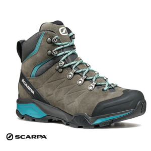 SCARPA-67081-202-ZG TREK GTX WMN-CHAUSSURES DE RANDONNÉE-FEMME-TITANIUM ICEFALL-GRIS-CÔTÉ