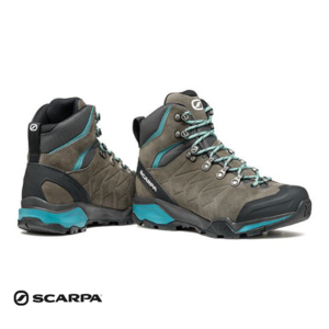 SCARPA-67081-202-ZG TREK GTX WMN-CHAUSSURES DE RANDONNÉE-FEMME-TITANIUM ICEFALL-GRIS