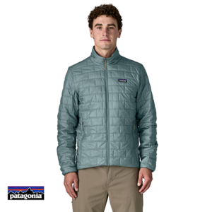 PATAGONIA-84213-M'S NANO PUFF JACKET-DOUDOUNE SYNTHÉTIQUE-HOMME-BLSG BLUE SAGE-BLEU-FACE