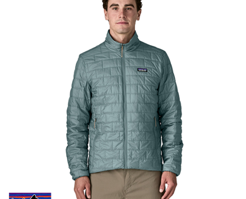 PATAGONIA-84213-M'S NANO PUFF JACKET-DOUDOUNE SYNTHÉTIQUE-HOMME-BLSG BLUE SAGE-BLEU-FACE