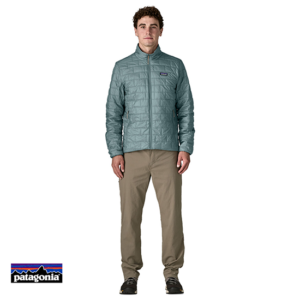 PATAGONIA-84213-M'S NANO PUFF JACKET-DOUDOUNE SYNTHÉTIQUE-HOMME-BLSG BLUE SAGE-BLEU