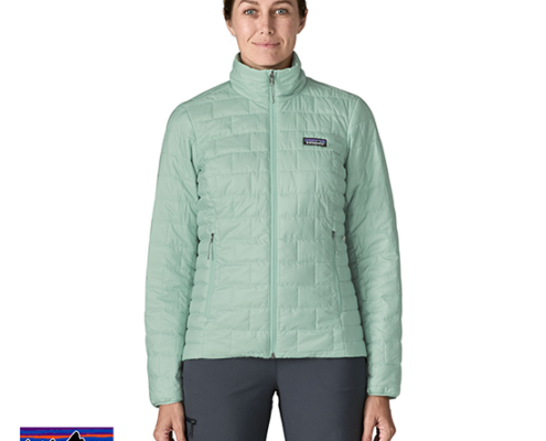 PATAGONIA-84218-W'S NANO PUFF JACKET-DOUDOUNE SYNTHÉTIQUE-FEMME-THI THIN ICE-VERT-FACE