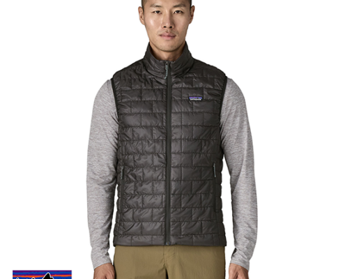 PATAGONIA-84243-M'S NANO PUFF VEST-DOUDOUNE SANS MANCHE-HOMME-BLK BLACK-NOIR-FACE