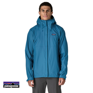 PATAGONIA-85241-M'S TORRENTSHELL 3L JACKET-VESTE IMPERMEABLE-HOMME-AQT AQUATIC BLUE-BLEU-FACE