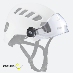 EDELRID-88517-VISOR CLEAR-VISIERE CASQUE PROFESSIONNEL-ADAPTABLE