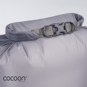 COCOON-CODBHL-8L-03-SAC DRYBAG HYPERLIGHT 8L-SAC ÉTANCHE-CORAL GREY-GRIS-FERMETURE