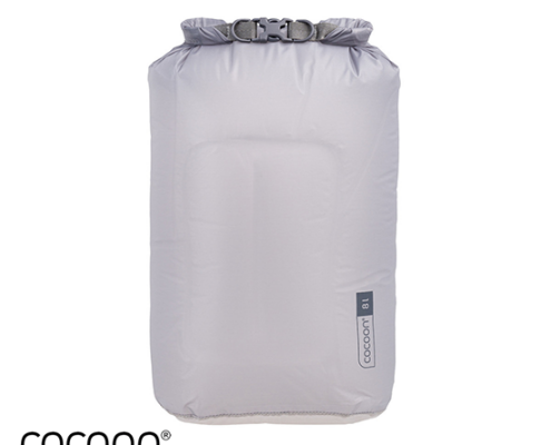 COCOON-CODBHL-8L-03-SAC DRYBAG HYPERLIGHT 8L-SAC ÉTANCHE-CORAL GREY-GRIS