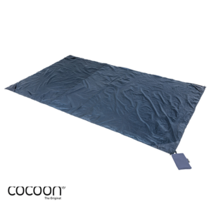 COCOON-COPCB89S-TFP-PICNIC BLANKET+TENT FOOTPRINT-COUVERTURE SOL-MIDNIGHT BLUE-BLEU