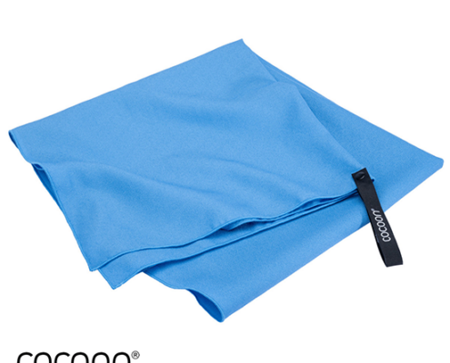 COCOON-COTH12-L-MICROFIBER TOWEL HYPERLIGHT L-LAGOON BLUE-BLEU