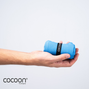 COCOON-COTH12-L-MICROFIBER TOWEL HYPERLIGHT L-LAGOON BLUE-BLEU-COMPACT