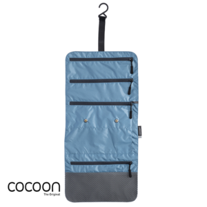 COCOON-COYTKML-124-HANGING TOILETRY KIT MINIMALIST-TROUSSE DE TOILETTE-BLACK ASH BLUE-NOIR-OUVERT