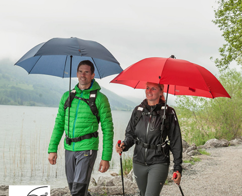 EUROSCHIRM-EUW2H69050-TREKKING SWING HANDFREE-PARAPLUIE MAIN LIBRE-BLEU MARINE-MAIN LIBRE