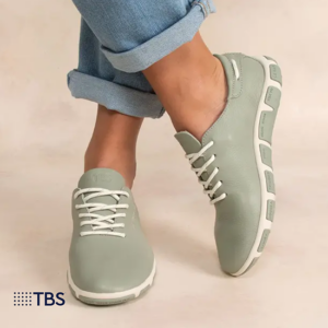 TBS-F7395-JAZARU TENNIS DREAM-CHAUSSURES DE VOYAGE-FEMME-ARGILE-VERT