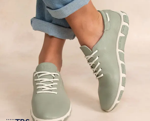 TBS-F7395-JAZARU TENNIS DREAM-CHAUSSURES DE VOYAGE-FEMME-ARGILE-VERT