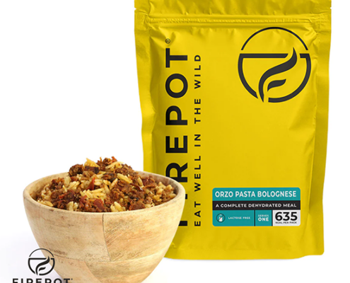 FIREPOT-FP2009-RY-PATES ORZO À LA BOLOGNAISE-PLAT LYOPHILISÉ